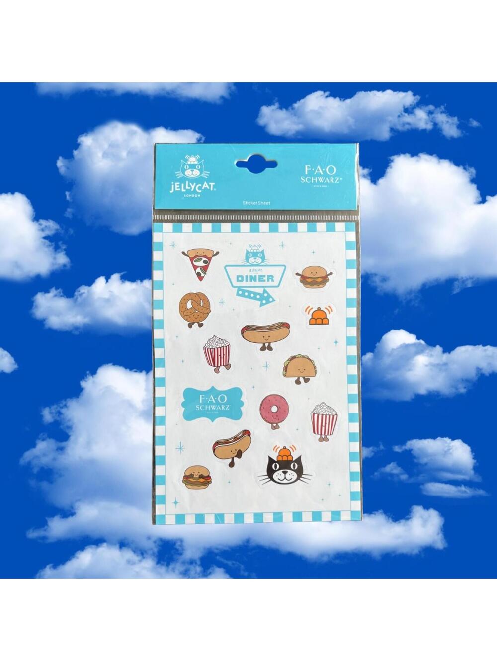 Jellycat Diner Stickers